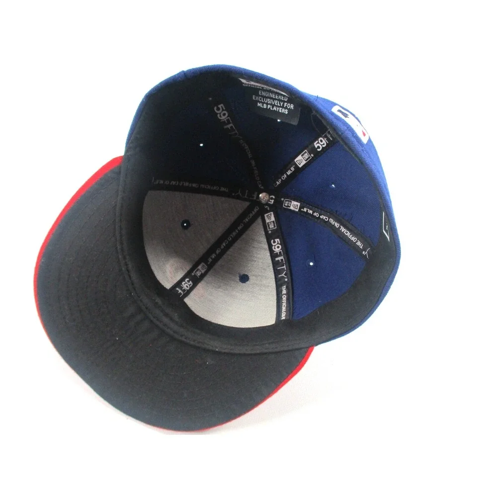 Philadelphia Phillies New Era 59Fifty CoolBase Fitted Hat Size 7 1/4 Made In USA
